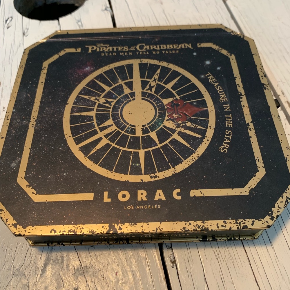 Pirates of the Caribbean Lorac eyeshadow palette